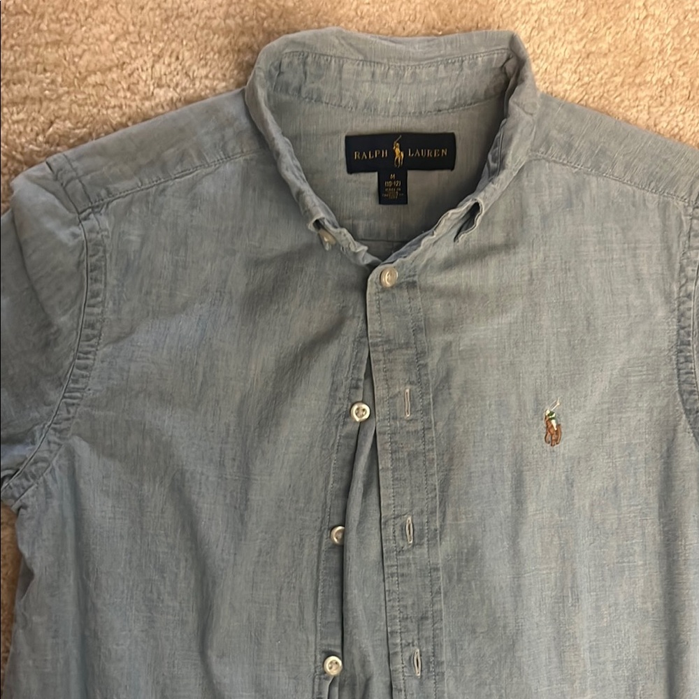 Ralph Lauren Boys Blue Shirt